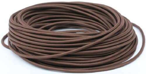 Ретро провод круглый Greenel МезонинЪ 2х0,75мм коричневый (25м) картинка